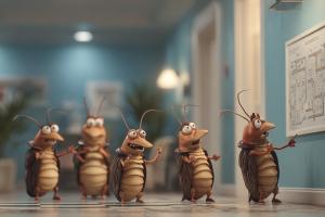 Тараканы в подъезде: куда обращаться